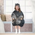 thumbnail image 7 of BZSMCE Wearable Blanket Hoodie Fashion Crystal Butterfly Home Wear, 7 of 7