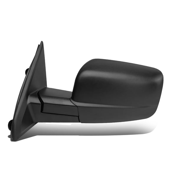 DNA Motoring TWM-039-OE-T222-BK-L For 2009 to 2016 Ram Truck Manual Telescoping Tow Mirror (Left / Driver)