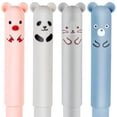 thumbnail image 3 of 4-Pack - Erasable Ink Pens - Pens - Animals—pa, 3 of 4