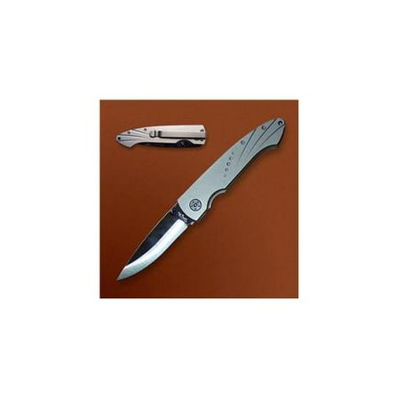 Stone River SRG3TLB Linerlock Folding Knife 3.25" Ceramic Blade 4.37" Closed