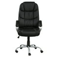 thumbnail image 2 of Sealy Kronos Black PU High Back Office Task Chair with Plywood Base, 2 of 8