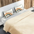 thumbnail image 5 of Yayeee Pillowcase Standard Size Set of 2 Satin Wrinkle Resistant Pillow Case, Cute Rainbow, 5 of 7