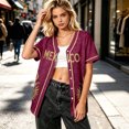 thumbnail image 7 of 2026 New Mexico Soccer Jersey Women, Mexican Jersey Soccer Henley Button Placket, Jersey De Mexico Crew Neck Short Sleeve Football Shirt, Athletic Training Uniform for Adult, 7 of 7