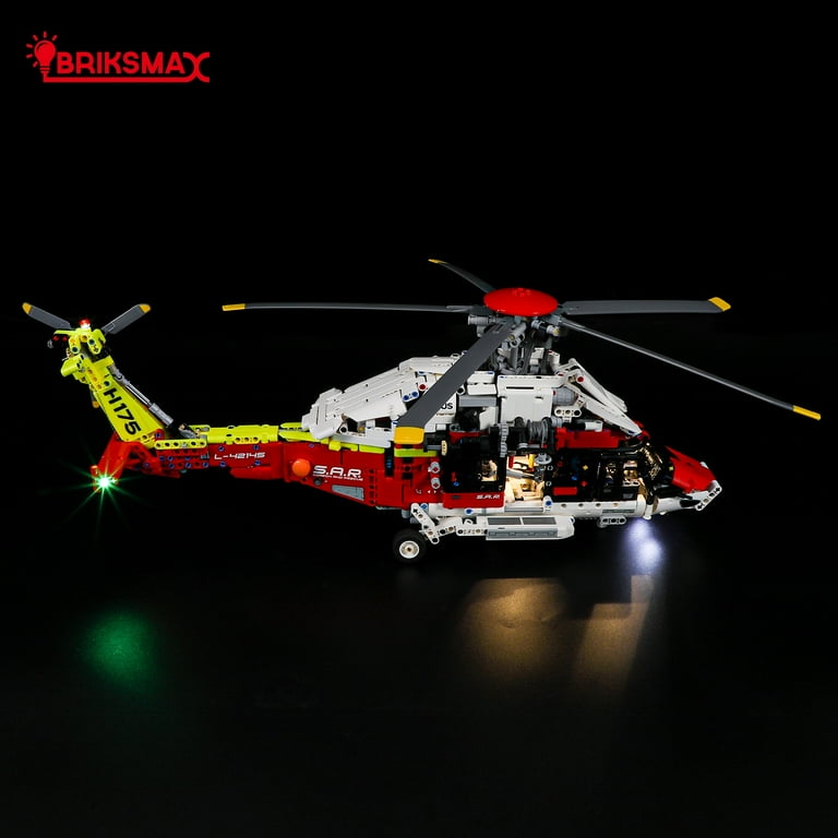 BRIKSMAX Led Lighting Kit for Legos Airbus H175 Rescue Helicopter