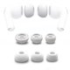 thumbnail image 2 of 6 piezas de silicona de repuesto Pro White para auriculares, puntas para auriculares/accesorios para altavoces, 2 of 7