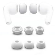 LNCDIS 6Pc Silicone Replacement Ear Tips Buds for Apple Airpods Pro Headphones White