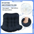 thumbnail image 3 of SDJPOI Egg Chair Cushion, Hammock Swing Replacement Cushion, Waterproof Soft Comfy Hanging Basket Seat Pads, Thicken Hanging Chair Cushion for Indoor Outdoor Furniture, 3 of 9
