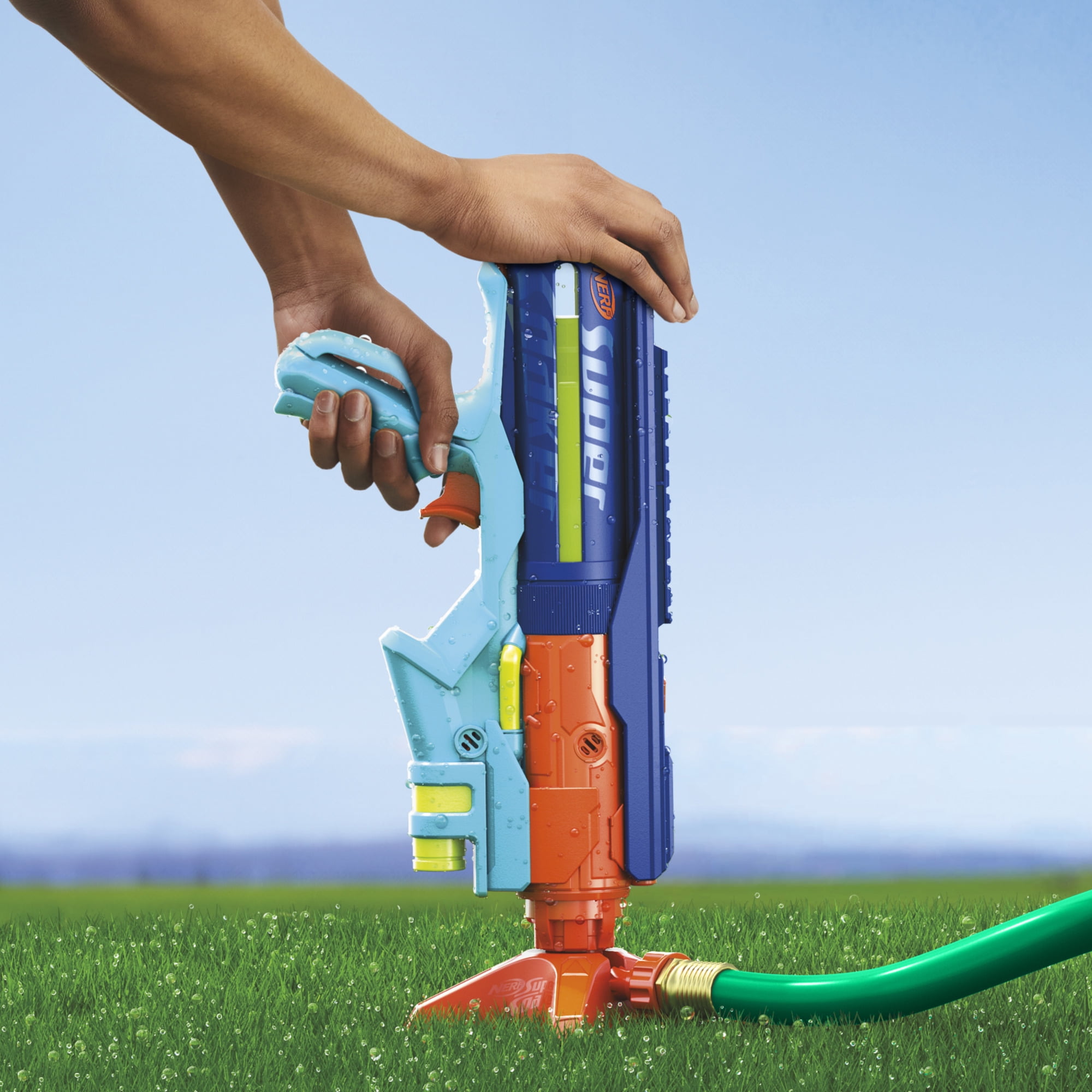 Nerf Super Soaker Power Drench Water Blaster, Water Toys, 8+