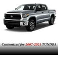 thumbnail image 5 of Coverado Custom Fit Tundra Seat Covers, 5 Seats Waterproof Leather Car Custom Seat Protectors Auto Interior Fit 2007-2021 Toyota Tundra Crew/Crewmax Cab, Gray, 5 of 9