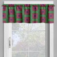 thumbnail image 4 of Ambesonne Oriental Green Valance & Curtain, Geometric Folk Motif, 55"x24", Multicolor, 4 of 7