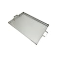 thumbnail image 1 of Comal plancha fabricado en acero inoxidable, 60 x 40 cm, Ideal para negocio garnachero., 1 of 5