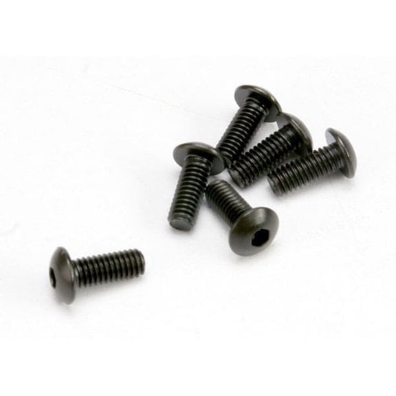 Traxxas Traxxas 3936 - Button Head Machine Hex Drive Screw, 4x10mm (6)