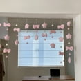 thumbnail image 4 of Doorway Curtain Room Divider Felt Star Bowknot Curtain Decorative Curtains Wall Decors for Bedroom Closet Door, 4 of 9