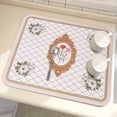 thumbnail image 3 of Estera de café Absorbente para Cafetera y Máquina de café Expreso 120 X 160 in Fácil de Limpiar Alfombrilla Antideslizante con Respaldo de Goma para Secar Platos ANGGREK  Otros, 3 of 8