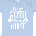 thumbnail image 4 of Inktastic Future Goth Like My Aunt with Skulls Boys or Girls Baby Bodysuit, 4 of 5