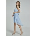 thumbnail image 5 of Women's Beach Wedding Periwinkle Blue Collection Bridesmaid Dress, 5 of 5
