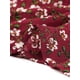 thumbnail image 5 of Vestido Dobladillo Con Volantes Aleteo Allegra K Cuello Cuadrado Con Cinturón Para Mujeres vino rojo S, 5 of 5