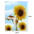 thumbnail image 2 of Kit De Pintura 5D Para Adultos Y Niños, Kit Digital De Arte De Girasol Diy Con Accesorios, Bordado De Punto De Cruz, Girasol Con Imagen De Gato Para Decoración De Pared Del Hogar Kearding HA035928-00, 2 of 6