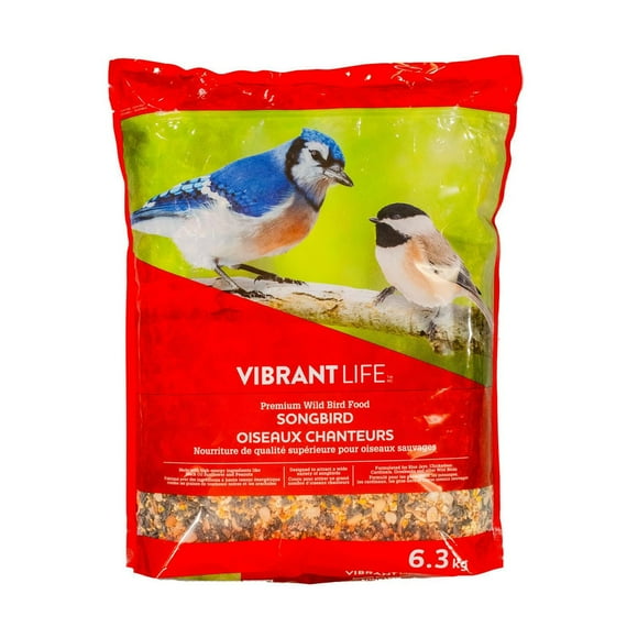 Vibrant Life Wild Bird Food Songbird Premium 6.3KG