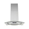 thumbnail image 2 of Streamline 30 in. Maddaloni Ductless Island 350 CFM Range Hood in Brushed Stainless Steel with Mesh Filters, Touchpad Control, LED Lights, 2 of 17