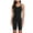 Gray, variant on Sociala Women's Athletic Boyleg Swimsuit Racerback Color Block Print Unitard One Piece Swimwear