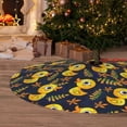 thumbnail image 6 of Sikiie Ducks 30-48 inches {designName} Print Christmas Tree Skirt Snowman Xmas Tree Skirt with Edge Christmas Decorations for Holiday Party-36", 6 of 7