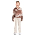 thumbnail image 2 of Athletic Works Girls Microfleece Quarter-Zip Pullover, Sizes 4-18 & Plus, 2 of 5