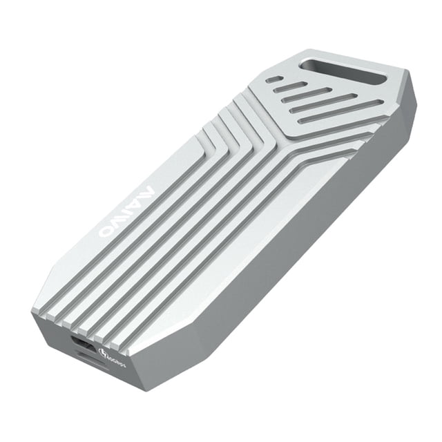 Caja SSD M2 NVMe DQrwqpou USB4.0 40Gbps Portátil Aluminio para Macbook Laptop
