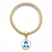 queen rights represent emotions en chain bracelet pendant jewelry hand ornament