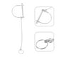 thumbnail image 2 of Pasador de enganche de remolque de alta resistencia con conector de cadena de seguridad para bloqueo de acoplador y receptor de enganche de remolque, 2 of 5