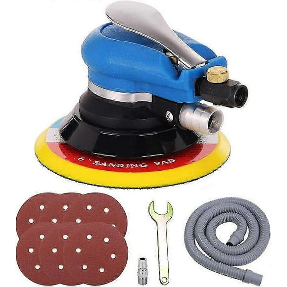 Pneumatic orbital eccentric sander with 150 mm 6" disc s20241212390