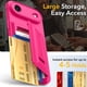 thumbnail image 2 of Funda cartera resistente Oterkin para iPhone 17 Air 6.5" rosa con bloqueo RFID, 2 of 8