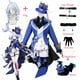 thumbnail image 2 of Furina Focalors Cosplay disfraz Anime Fontaine Ousia Pneuma Furiina Hydro God Archon conjunto uniforme completo zapatos peluca, 2 of 5