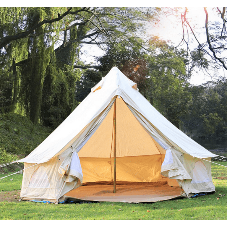 Teepee Tent Outdoor Waterproof 4-Season Family Camping Cotton