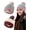 Mixcolor Two, variant on 2 packs Womens Winter Knit Beanie Hat with Fleece Lining Warm and Cozy Pom Pom Cap for Ski Cold Weather