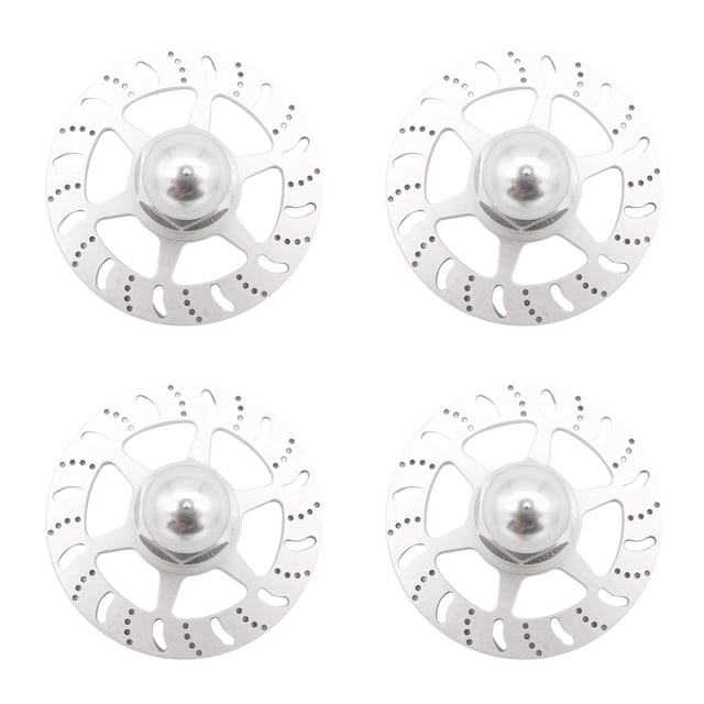 lionlar 4pcs Metal Brake Discs Coated Replacement Aluminum Alloy Brake Disc for 1: