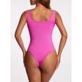 thumbnail image 5 of Wytyjxccyy Women's Bodysuits Ribbed Square Neck Sleeveless Tank Tops Jumpsuits Rompers, 5 of 8