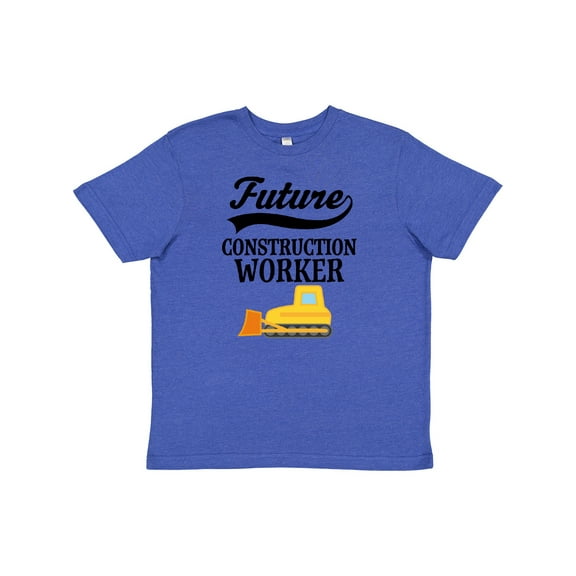 Inktastic Construction Worker Boys Future Youth T-Shirt