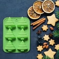 thumbnail image 3 of Vikakiooze Christmas Tree Silicone Molds for Cake,Cute Cupcake Molds,Non-Stick Baking Molds,Biscuit Christmas Tree Baking DIY Tools,Holiday New Year Party Gift for Kids Teens, 3 of 3