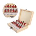 thumbnail image 4 of Router Bits 12Pcs Router Bit Set 12.7mm Router Bits Groove Cutters For Woodworking Tools Cemented Carbide Woodworking Tool, 4 of 4