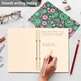 thumbnail image 5 of Haosy Abstract Pink Green Circles Notebooks 1-subject Journal 60 Sheets A5 College Ruled Paper Detachable Ring 8.3"x5.7", 5 of 8