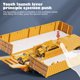 thumbnail image 2 of Muyoka Juguetes de construcción Camión Juego de autos Ingeniería Camión Juego Bulldozer Carretilla elevadora Apisonadora Volcado Grúa de elevación Mezcladora de cemento y excavadora Juguete Niños Inge Muyoka Hogar, 2 of 7