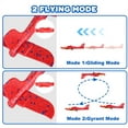 thumbnail image 3 of Growsly 4 Pack Catapult Airplane Glider Toy for 4-12 Kids, Red, Orange, Blue, Green, 3 of 6