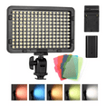 thumbnail image 1 of Amdohai 5600k 5-color 176led Fill light set Camera Light SLR Fill light set with, 1 of 6