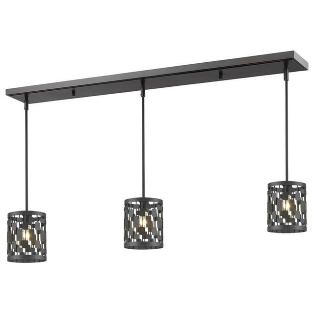 Z-Lite Almet 3 Light Island Light en Bronze