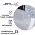 thumbnail image 3 of Waterproof Fabric Shower Curtain, Machine Washable, White Shower Curtain Liner for Bathroom Hotel Bath Tub, 3 of 4