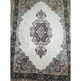 thumbnail image 4 of Ladole Rugs Argyle Flatweave Grey Blue Vintage Area Rug For Livingroom Bedroom Patio Size 5x7 8x10 8x11 9x12 feet, 4 of 10