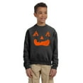thumbnail image 2 of Awkward Styles Boys Halloween Youth Sweatshirt Orange Jack-O'-Lantern Crewneck Tops for Kids Girls, 2 of 5