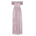 thumbnail image 4 of FcBaudy Robe Sans Manches Épaules Dénudées, Robes d'Été pour Femmes, Robes Femmes Unies Camis Paillettes Robe de Soirée Sans Manches Épaules Dénudées Robe Femmes, 4 of 6