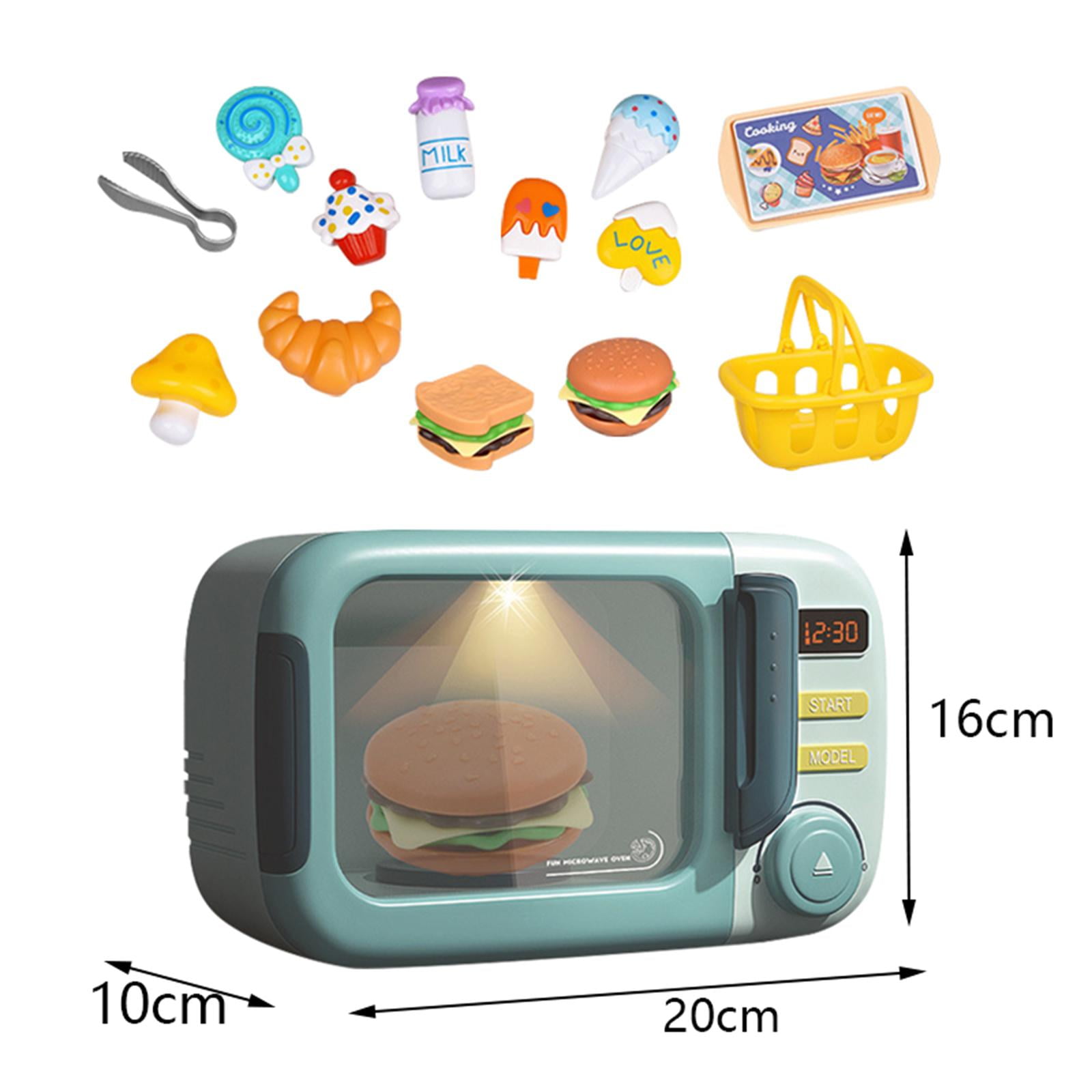 Mini Microwave Oven Model, Mini Portable Composite Wood Vivid Delicate  Dollhouse Microwave Oven For Dollhouse Decorations